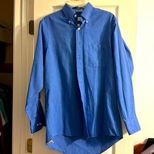 Blue Van Heusen Oxford Sz 15 1/2 / 34/35 excellent condition